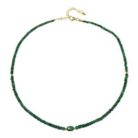Collana in argento con Smeraldo Zambia