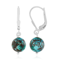 Orecchini in argento con Crisocolla