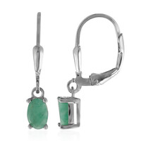 Orecchini in argento con Smeraldo