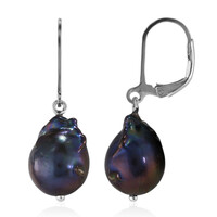 Orecchini in argento con Perla di Acqua Dolce (TPC)