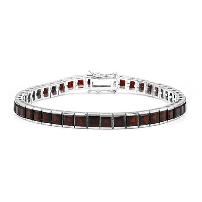 Bracciale in argento con Granato