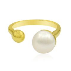Anello in argento con Perla di Acqua Dolce (TPC)