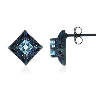 Orecchini in argento con Topazio Blu Cielo