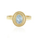 Anello in argento con Topazio Blu Cielo