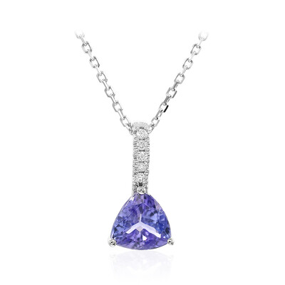 Collana in oro con Tanzanite AAA
