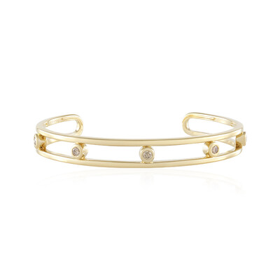 Bracciale in argento con Diamante Cioccolato I2