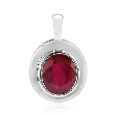 Ciondolo in argento con Rubino Bemainty