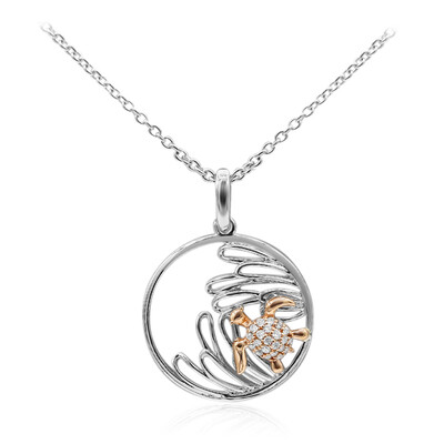 Collana in argento con Diamante I1 (H) (Smithsonian)