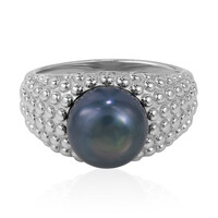 Anello in argento con Perla di Acqua Dolce (TPC)