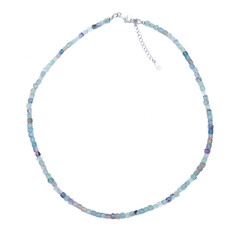 Collana in argento con Fluorite