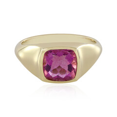 Anello in oro con Fluorite Rosa (KM by Juwelo)