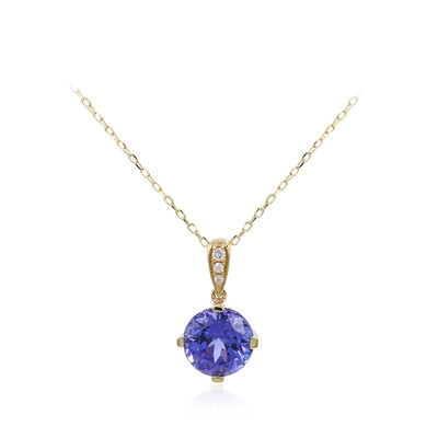 Collana in oro con Tanzanite AAA (CIRARI)