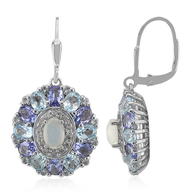 Orecchini in argento con Opale di Welo