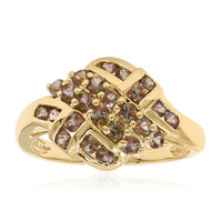 Anello in oro con Andalusite