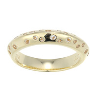 Anello in argento con Topazio Bianco (Adela Silber)