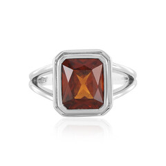 Anello in argento con Granato Essonite (Adela Silber)