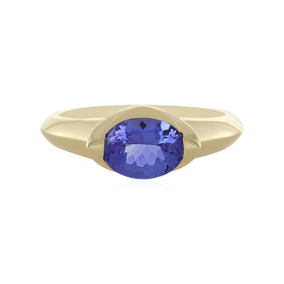 Anello in oro con Tanzanite AAA (de Melo)