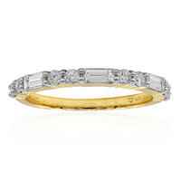 Anello in oro con Diamante IF (D)