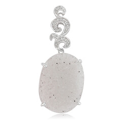 Ciondolo in argento con Agata Glitter