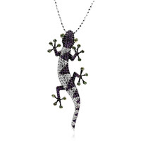Collana in argento con Tsavorite (Dallas Prince Designs)