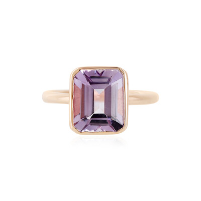 Anello in argento con Ametista Rose de France