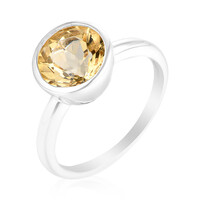 Anello in argento con Labradorite Dorata