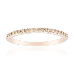 Anello in oro con Diamante Rose de France SI1 di Argyle