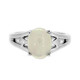 Anello in argento con Opale di Welo