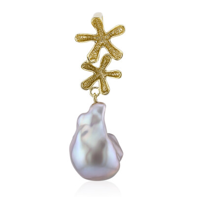Ciondolo in argento con Perla di Acqua Dolce (TPC)