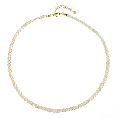 Collana in argento con Opale di Welo