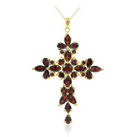 Collana in argento con Granato