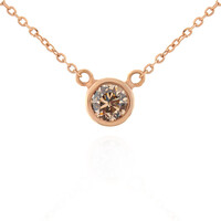 Collana in oro con Diamante Rose de France VS1 di Argyle