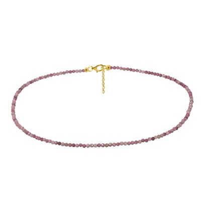 Collana in argento con Rodocrosite