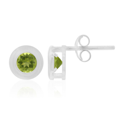 Orecchini in argento con Peridoto