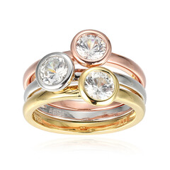 Anello in argento con Zircone (Adela Silber)