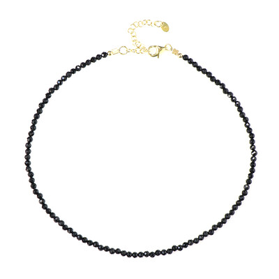 Collana in argento con Spinello Nero