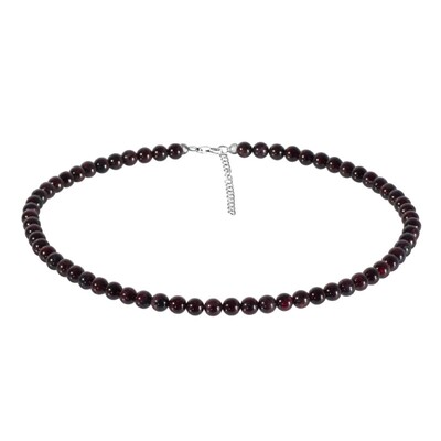 Collana in argento con Granato d’India
