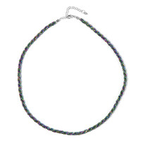 Collana in argento con Ematite Mistica