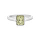 Anello in argento con Kunzite Canarino