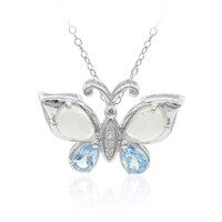 Collana in argento con Opale di Welo