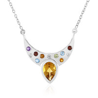 Collana in argento con Citrino
