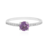 Anello in argento con Quarzo Azur