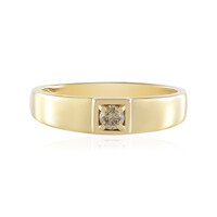 Anello in oro con Diamante Cioccolato I2