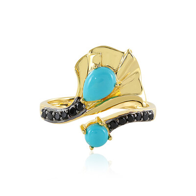 Anello in argento con Turchese Sleeping Beauty