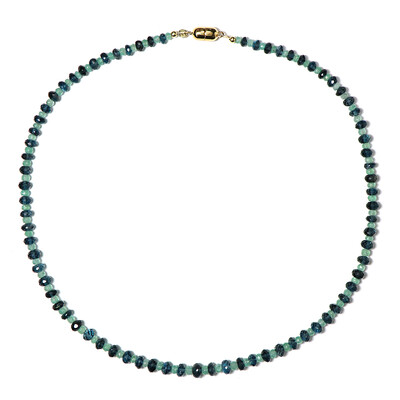 Collana in argento con Smeraldo Zambia (Riya)