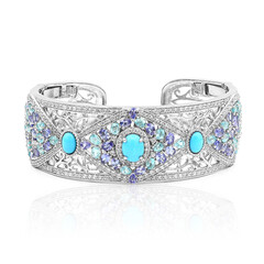 Bracciale in argento con Turchese (Dallas Prince Designs)