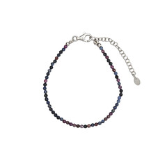 Bracciale in argento con Rubino