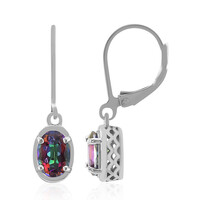 Orecchini in argento con Quarzo Mistico