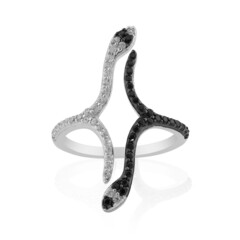 Anello in argento con Spinello Nero