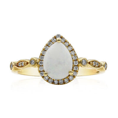 Anello in oro con Opale di Welo AAA (CIRARI)
